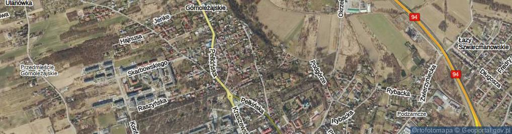 Zdjęcie satelitarne Pasieka ul.
