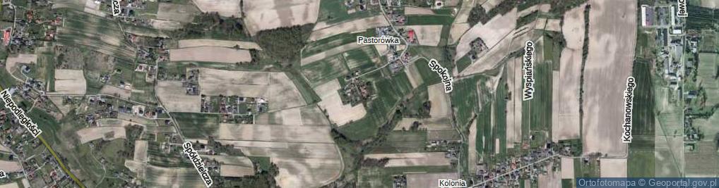 Zdjęcie satelitarne Pastorówka ul.