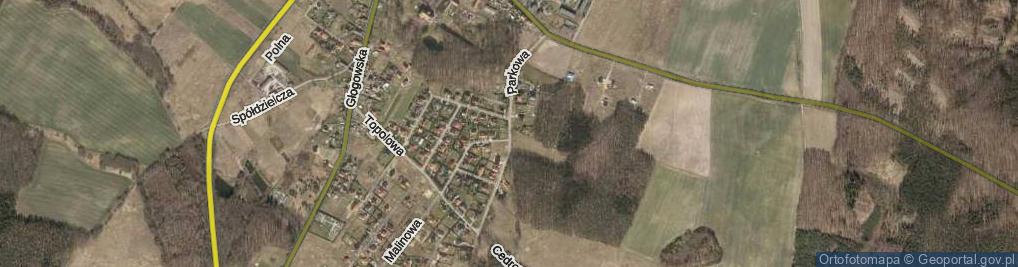 Zdjęcie satelitarne Parkowa ul.