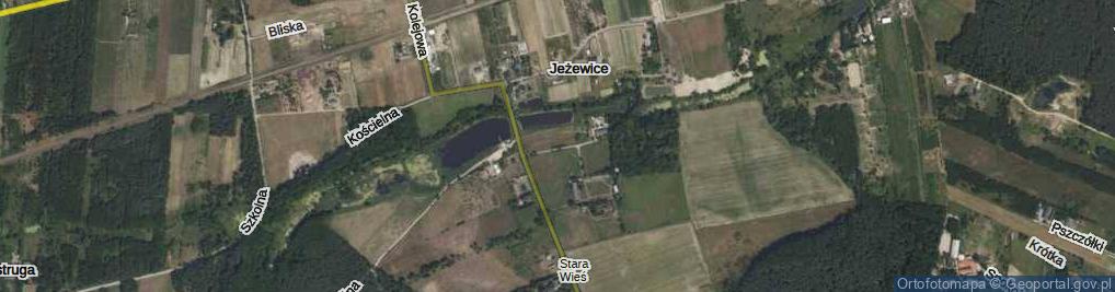 Zdjęcie satelitarne Parkowa ul.