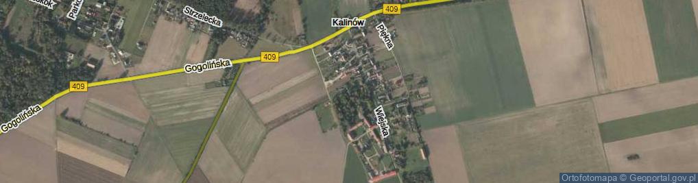 Zdjęcie satelitarne Parkowa ul.