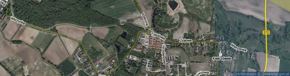 Zdjęcie satelitarne Parkowa ul.