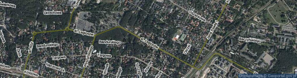 Zdjęcie satelitarne Paderewskiego Ignacego Jana ul.