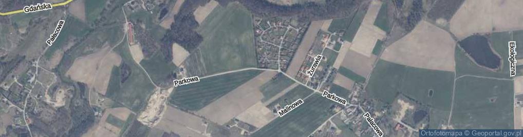Zdjęcie satelitarne Parkowa ul.