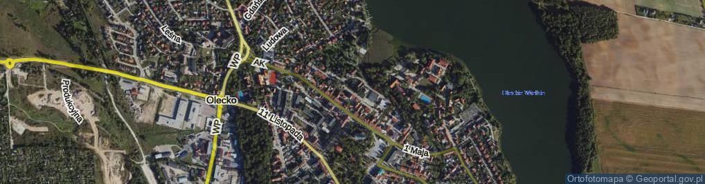 Zdjęcie satelitarne Pawłowskiego Janusza ul.