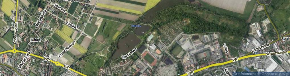 Zdjęcie satelitarne Park nad Stawami park.