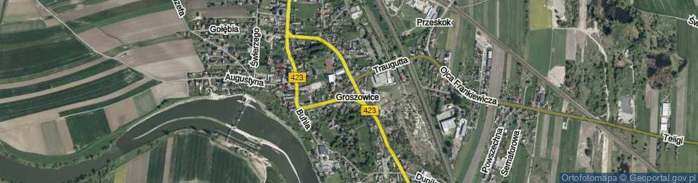 Zdjęcie satelitarne Pampucha Piotra ul.