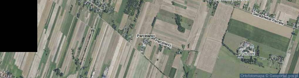 Zdjęcie satelitarne Parcelanci ul.