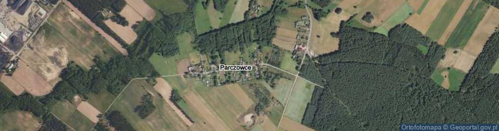 Zdjęcie satelitarne Parczowce ul.