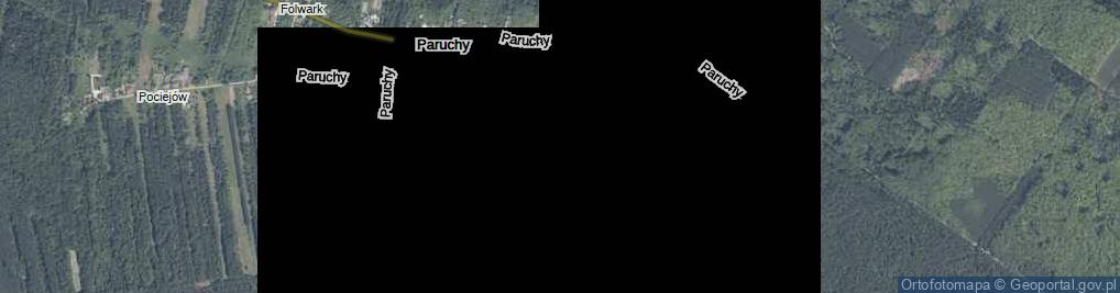 Zdjęcie satelitarne Paruchy ul.