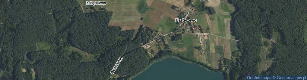 Zdjęcie satelitarne Pasterzewo ul.
