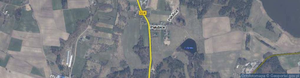 Zdjęcie satelitarne Pałubice ul.