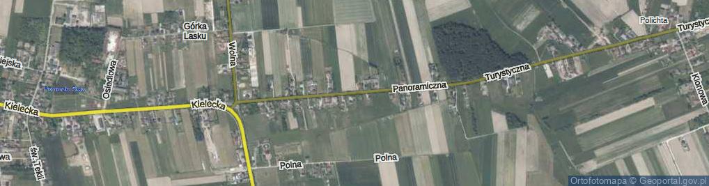 Zdjęcie satelitarne Panoramiczna ul.