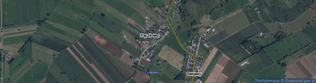 Zdjęcie satelitarne Pączkowo ul.