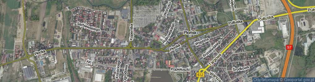 Zdjęcie satelitarne Park Konstytucji 3 Maja park.