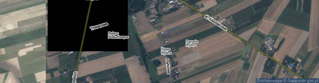 Zdjęcie satelitarne Parkowa ul.