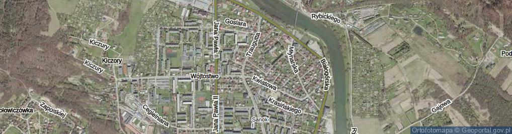 Zdjęcie satelitarne Padlewskiego Zygmunta, gen. ul.