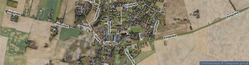 Zdjęcie satelitarne Parkowa ul.