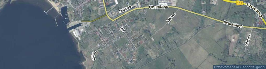 Zdjęcie satelitarne Parkowa ul.