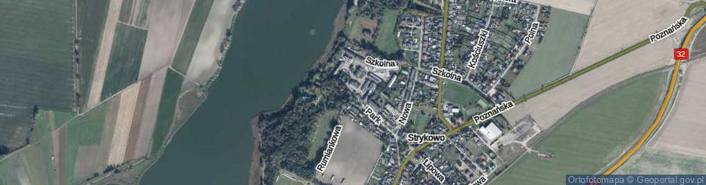 Zdjęcie satelitarne Parkowa ul.