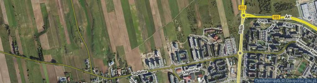 Zdjęcie satelitarne Paderewskiego Ignacego Jana ul.