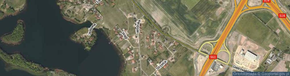 Zdjęcie satelitarne Panny ul.