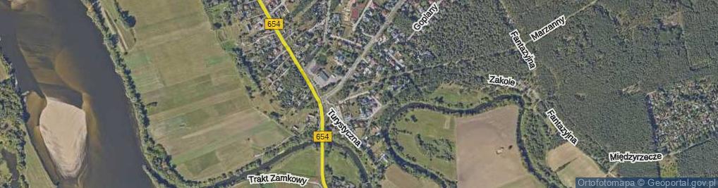 Zdjęcie satelitarne Pana Kleksa ul.