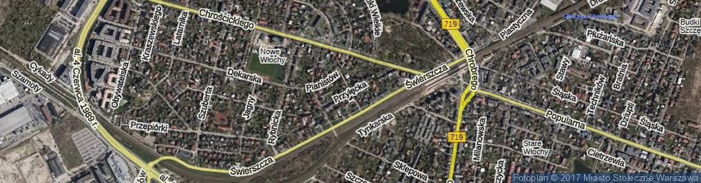 Zdjęcie satelitarne Paganiniego Niccolo ul.