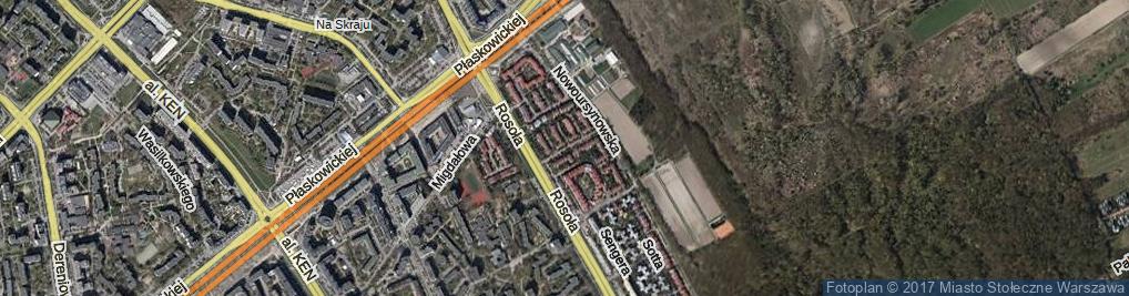 Zdjęcie satelitarne Pachnąca ul.