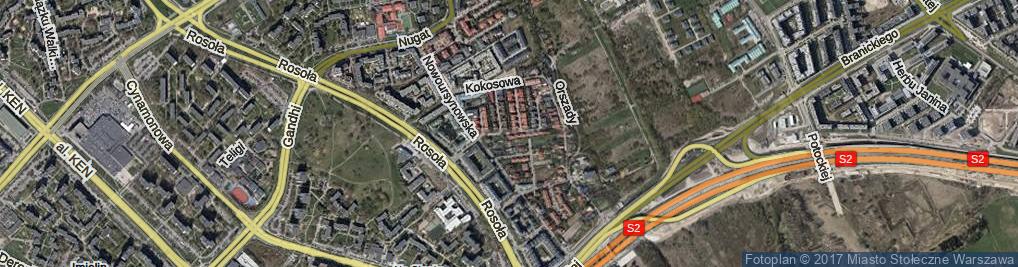 Zdjęcie satelitarne Panoramiczna ul.