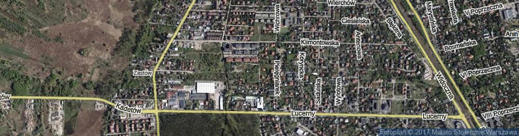 Zdjęcie satelitarne Palmowa ul.