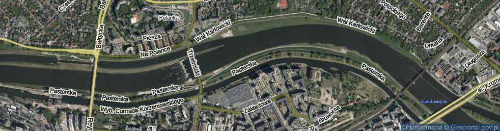 Zdjęcie satelitarne Pasterska ul.