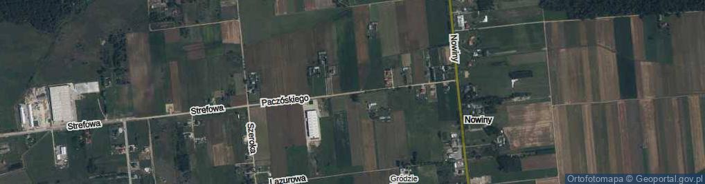 Zdjęcie satelitarne Paczóskiego Edwarda ul.