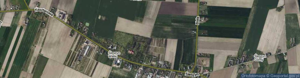 Zdjęcie satelitarne Parkowa ul.