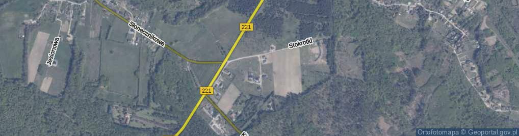 Zdjęcie satelitarne Pelargonii ul.