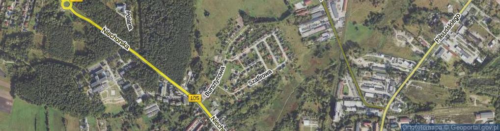 Zdjęcie satelitarne Perłowa ul.