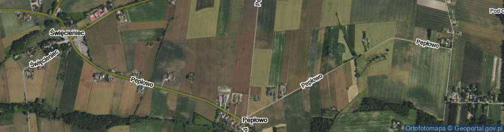 Zdjęcie satelitarne Pepłowo ul.