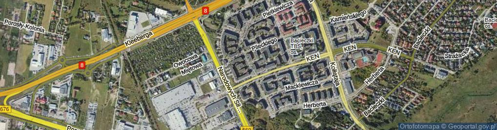 Zdjęcie satelitarne Pietkiewicza Michała ul.