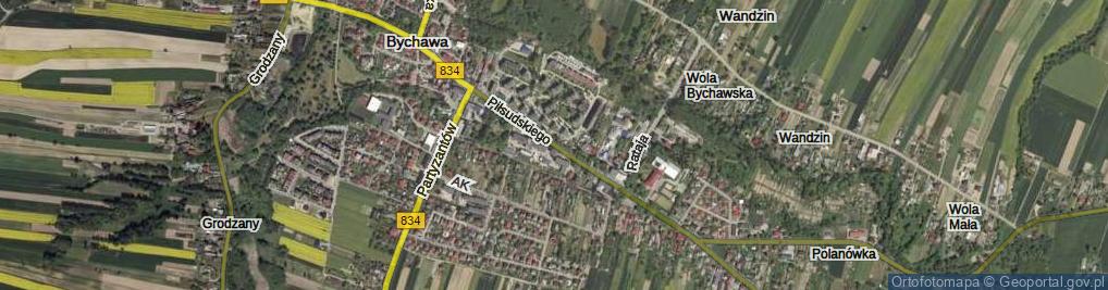 Zdjęcie satelitarne Piłsudskiego Józefa, marsz. ul.