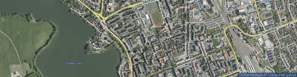 Zdjęcie satelitarne Piłsudskiego Józefa, marsz. ul.