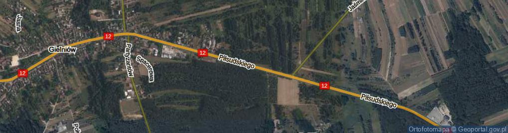 Zdjęcie satelitarne Piłsudskiego Józefa, marsz. ul.