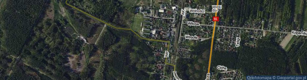 Zdjęcie satelitarne Piłsudskiego Józefa, marsz. ul.