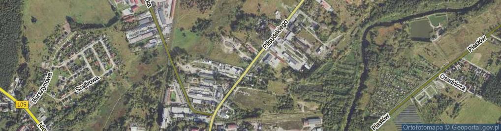 Zdjęcie satelitarne Piłsudskiego Józefa, marsz. ul.