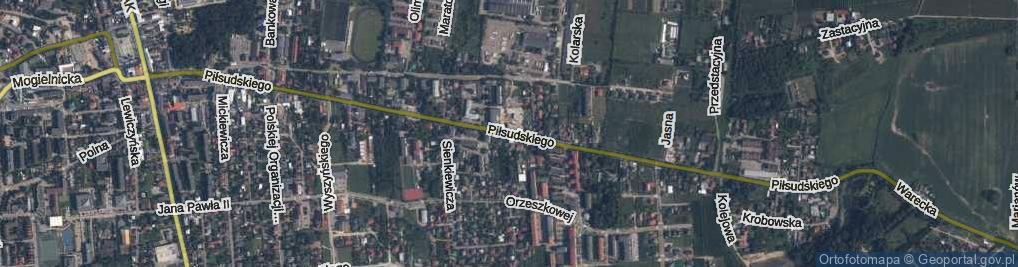 Zdjęcie satelitarne Piłsudskiego Józefa, marsz. ul.
