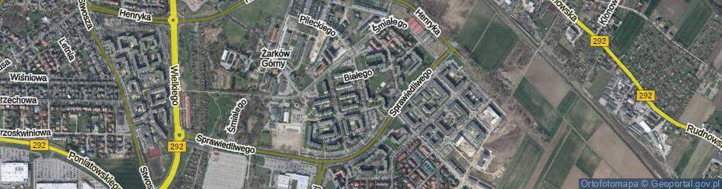 Zdjęcie satelitarne Piasta Kołodzieja ul.