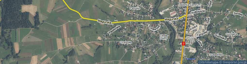 Zdjęcie satelitarne Pilcha Andrzeja ul.