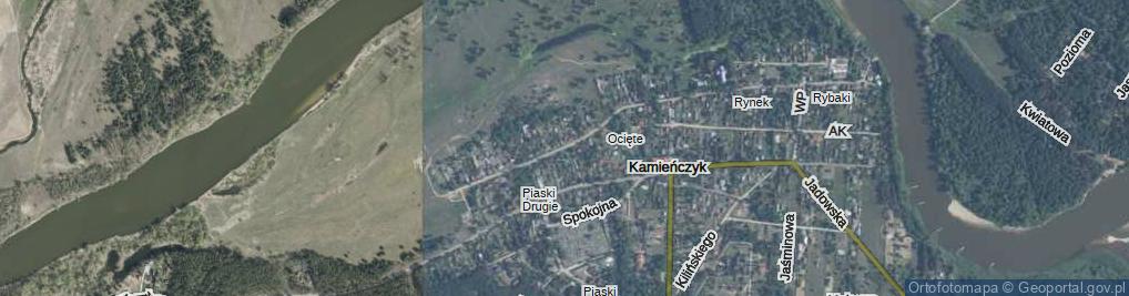 Zdjęcie satelitarne Piłsudskiego Józefa, marsz. ul.