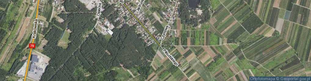 Zdjęcie satelitarne Piłsudskiego Józefa, marsz. ul.