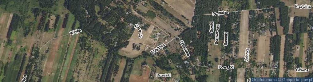 Zdjęcie satelitarne Piaskowa ul.