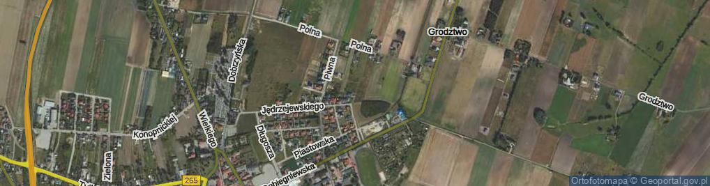 Zdjęcie satelitarne Pipera Ottomara ul.